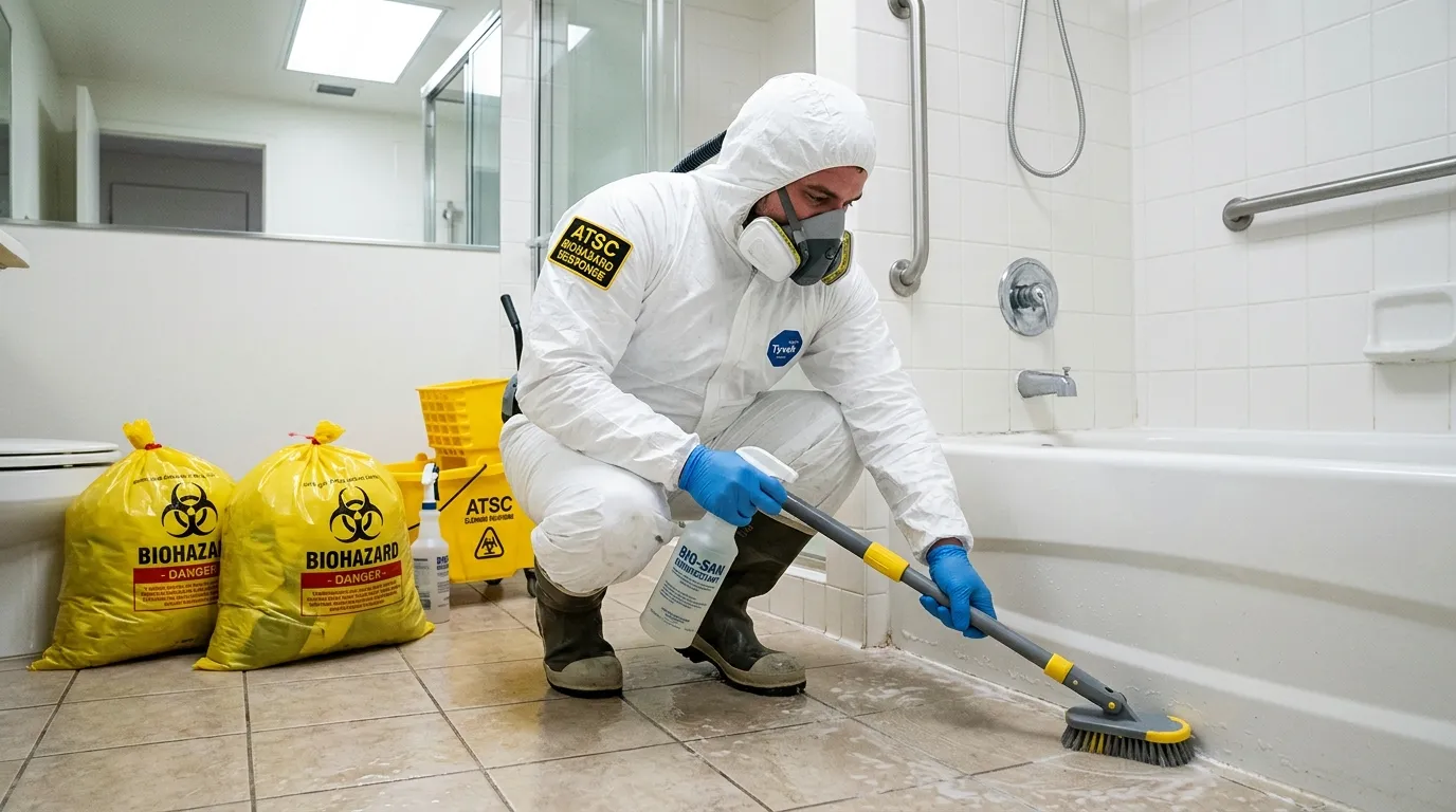 Decontamination equipment deployed for Blood Cleanup in Hobe Sound